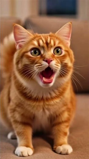 A cat arguing with the owner #viralvideo #cat