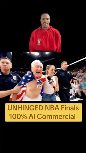 UNHINGED NBA Finals AI Commercial!