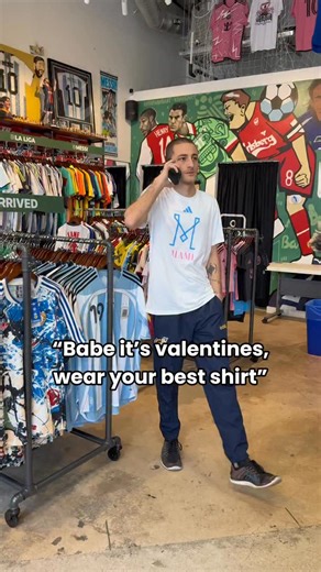 Classic Football Shirts Miami on Instagram: "We know this will be some of you tonight, and we can’t blame you❤️ #classicfootballshirts #miami #wynwood #vintage #valentines"