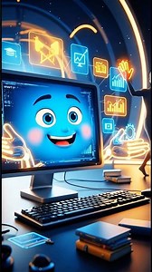 Computer And Mobile 😱Differences. #computer #mobile #trending #facts #shorts video #AI Facts