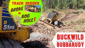 2.1K reactions · 138 shares | This ain't good! The track skidder is stuck in a big 'ole bog hole, and guess what? The mountain goat ends up losing some legs! #logging #forestry (6-14-20) | Buckwild with Bubbarudy | Facebook