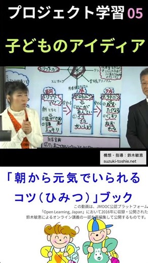 プロジェクト学習 小学校4年生「朝から元気でいよう！プロジェクト」 05