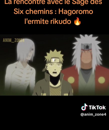 **La rencontre avec le Sage des Six Chemins** Le moment où Hagoromo apparaît devant Naruto et lui révèle l'histoire des ninjas, la vérité sur le chakra et sa mission. Une discussion qui change tout. Puis ce chakra dans son dos... Le pouvoir d'Ashura se réveille 🌟🔥 #Hagoromo #Naruto #SageOfSixPaths #NarutoShippuden #anim_zone4