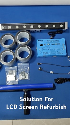 Complete Solution For Laptop Screen LCD Monitor Refurbish | Polarizer Fix Machine | LCD Repair Tools