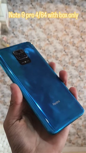 TECH BUDDY on Instagram: "Note 9 pro 4/64 With box Condition clean #techbuddy #mobile #viralreelsvideo❤️ #viral #buy"