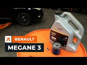 Come sostituire il filtro dell'olio e l'olio motore su RENAULT MEGANE 3 [TUTORIAL AUTODOC]