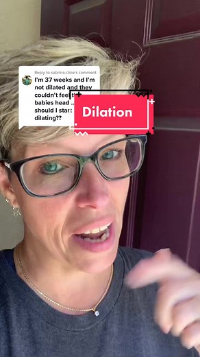 Replying to @sabrina.cline dilation happens in labor. If you’re not dilatinh before labor… your body isht broken. #pregnant #duemonth #duedate #dilation #cervixcheck #birth #laboranddelivery