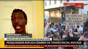 6K views · 136 reactions | ‘Obama fez um discurso de presidente com críticas contundentes à estrutura racista dos EUA’, diz Ronilso Pacheco, pesquisador de teologia e direitos civis da Universidade de Columbia. Assista à entrevista do brasileiro no #Edicao18: https://glo.bo/3cxxEGw #GloboNews | GloboNews | Facebook