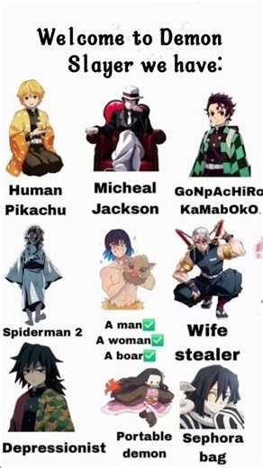 Welcome to the Demon Slayer "We Have" Meme 😂 #anime #demonslayer #demonslayerthehinokamichronicles