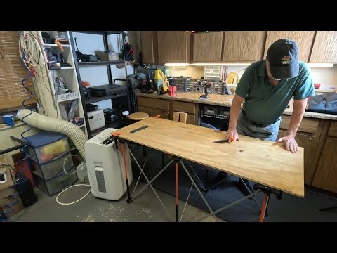 VEVOR Portable Foldable Workstand for your own top material