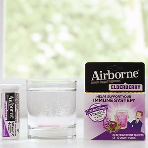 Watch Airborne Elderberry Effervescent Tablets on Amazon Live