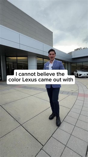 The most unique color Lexus came up with in 2026. Would you see yourself driving this color? #carcolors #lexuses #luxury #raleighnc