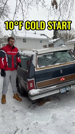 Frostoss on Instagram: "Oldsmobile Custom Cruiser cold start in 10 degrees #coldstart #cars #carburator #stationwagon"