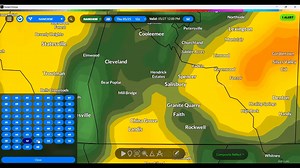 Latest look at the forecast and the potential impact rian could have on outdoor graduation ceremonies this weekend. | Rowan County Weather