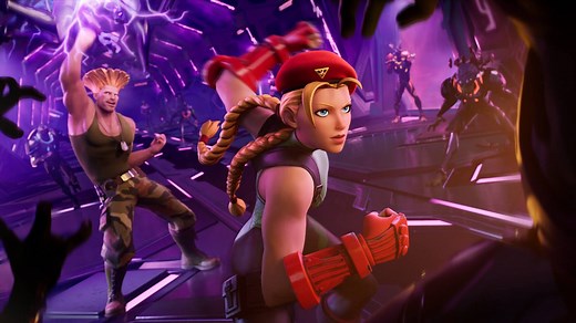 Cammy and Guile From Street Fighter Join Fortnite
