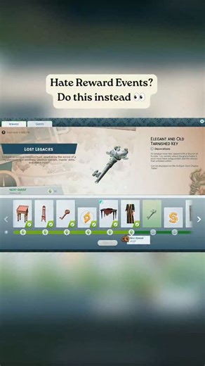 Becky | The Sims 4 Builds | You can skip the tasks but still unlock the goodies 👀 UI Cheats mod by weerbesu → just right-click the task and it completes. Sims 4... | Instagram