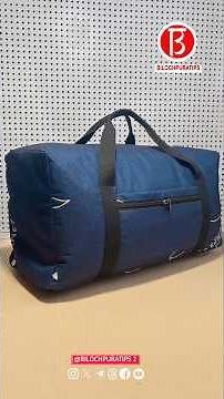 The process of making storage bags/duffel bags storage and organization process