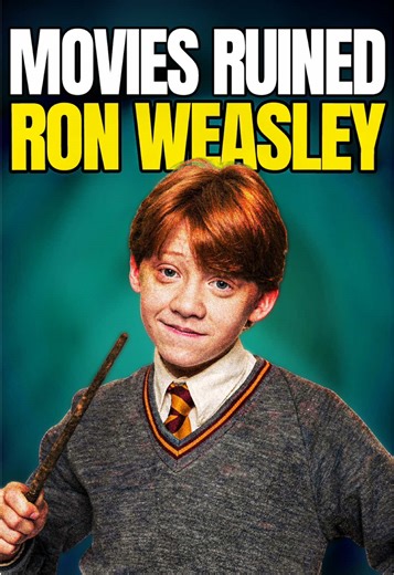 How the Movies Completely Ruined Ron Weasley #harrypotter #harrypotter #ronweasley