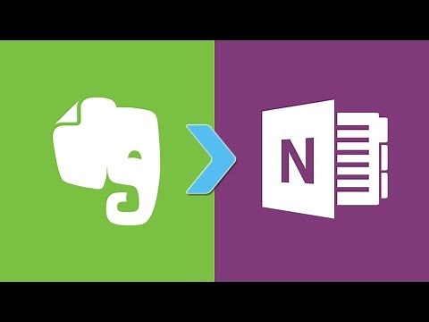 The proper way to transfer your notes from Evernote to Onenote