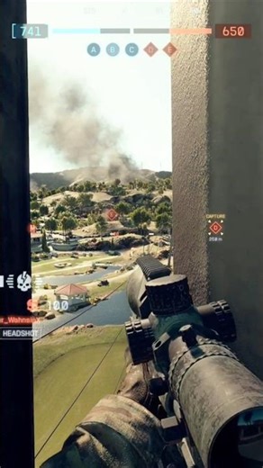Tracking prey from above on Battlefield 6💀#battlefield #battlefield6 #gaming