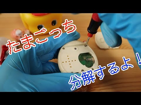 【たまごっちを修理してみた！】①分解編