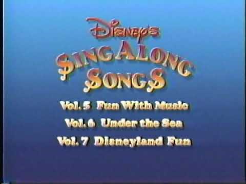 Disney's Sing Along Songs 1990 Promo ("I Love to Laugh" variant)