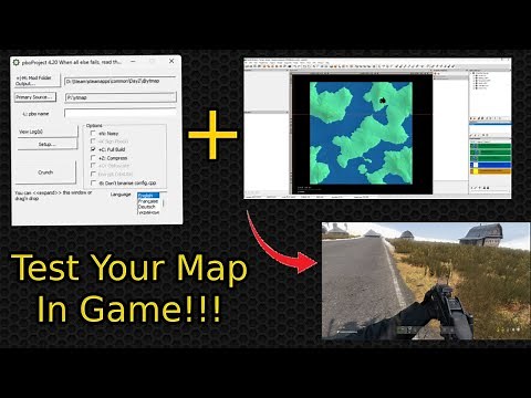 Creating A DayZ Map From Scratch! Ep.3 Packing And Testing Your Map!!