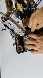 Sewing machine for beginners 💟 #reels #fbreels #sewingmachine #sewingmachinerepair #tailor #sewinglove #silaimachine #tailoring #sewinghacks #sewingtutorial #sewingtipsandtricks #stitching #sewingtips #sewingcommunity #diysewing #sew #silai #sewingclass | Sew & Style Tips