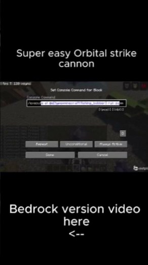 How to make an Orbital Strike Cannon in Minecraft Java v26.1.1 | Easy and quick tutorial