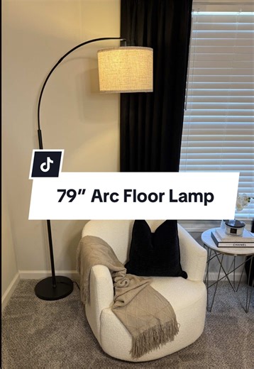 It’s so cute!!! #floorlamp #arcfloorlamp #lamp #homedecor #tiktokshopfinds