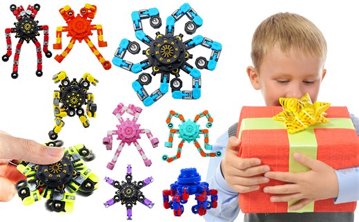 Watch How to play with transformable fidget spinners on Amazon Live