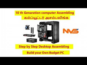 How to Assemble Desktop CPU Step by Step At Home in Tamil