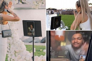 Rapper’s elaborate virtual marriage proposal shocks bride — because he wasn’t even there