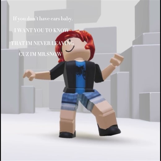 Snowman-| Roblox lyrics