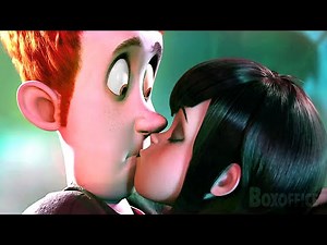 Mavis & Johnny の初キス | モンスター・ホテル | 映画シーン🔥 4K