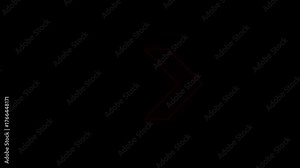 Animated neon right arrow. Right arrow isolate motion. direction arrow icon. arrow pointing right 4k video. Stock Video