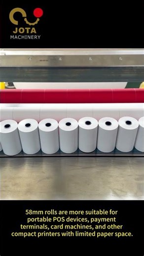 #shorts Why 58mm Rolls Are Better for Portable POS Devices and Card Machines