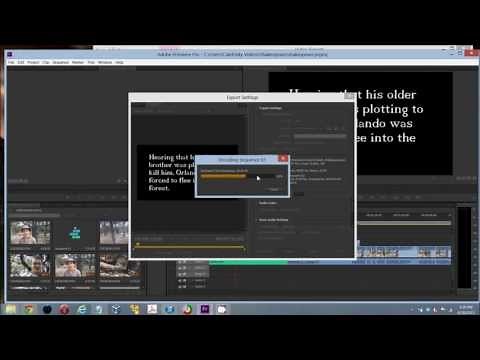 How to Export a Project File to a Video File - Examples for Adobe Premier, VideoPad, and Movie Maker