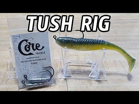 The Tush Rig from Core Tackle | Unique Swimbait Rigging Hook