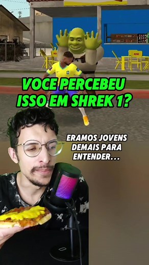 Você percebeu isso em Shrek? 🤔🍕 Um pouco estranho, né? #shrek #shrek2 #shrekislove #curiosidades #pizzaquepariu #misterio #filme