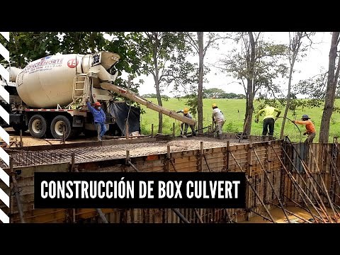 Construcción De Box Culvert 🌉 - Proceso Constructivo - Paso a Paso de una Reconstrucción