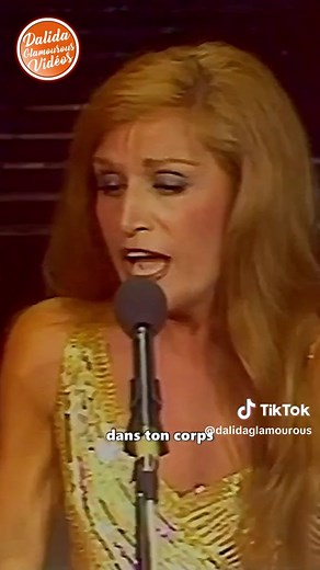 Dalida sings Je Suis Malade in 1978