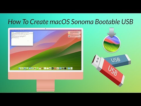 How To Create macOS Sonoma Bootable USB
