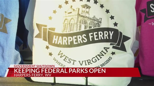 Keeping federal parks open in Harpers Ferry