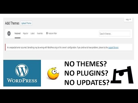 [Fixed] An unexpected error occured.Something may be wrong with Wordpress/server's configuration