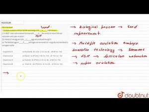 Fill in the blank 1. Multiple ovulation embryo transfer technology is