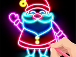 Play Draw Glow Christmas - Draw Color | Free Online Games. KidzSearch.com