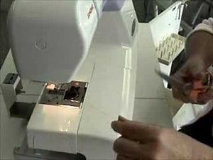 Threading the Janome Memory Craft 9500