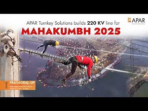 APAR Powers MahaKumbh 2025: Builds 220 KV Line | HTLS Reconductoring | Prayagraj Project