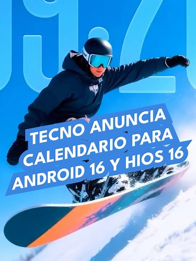 Tecno Android 16: Calendario oficial HiOS 16